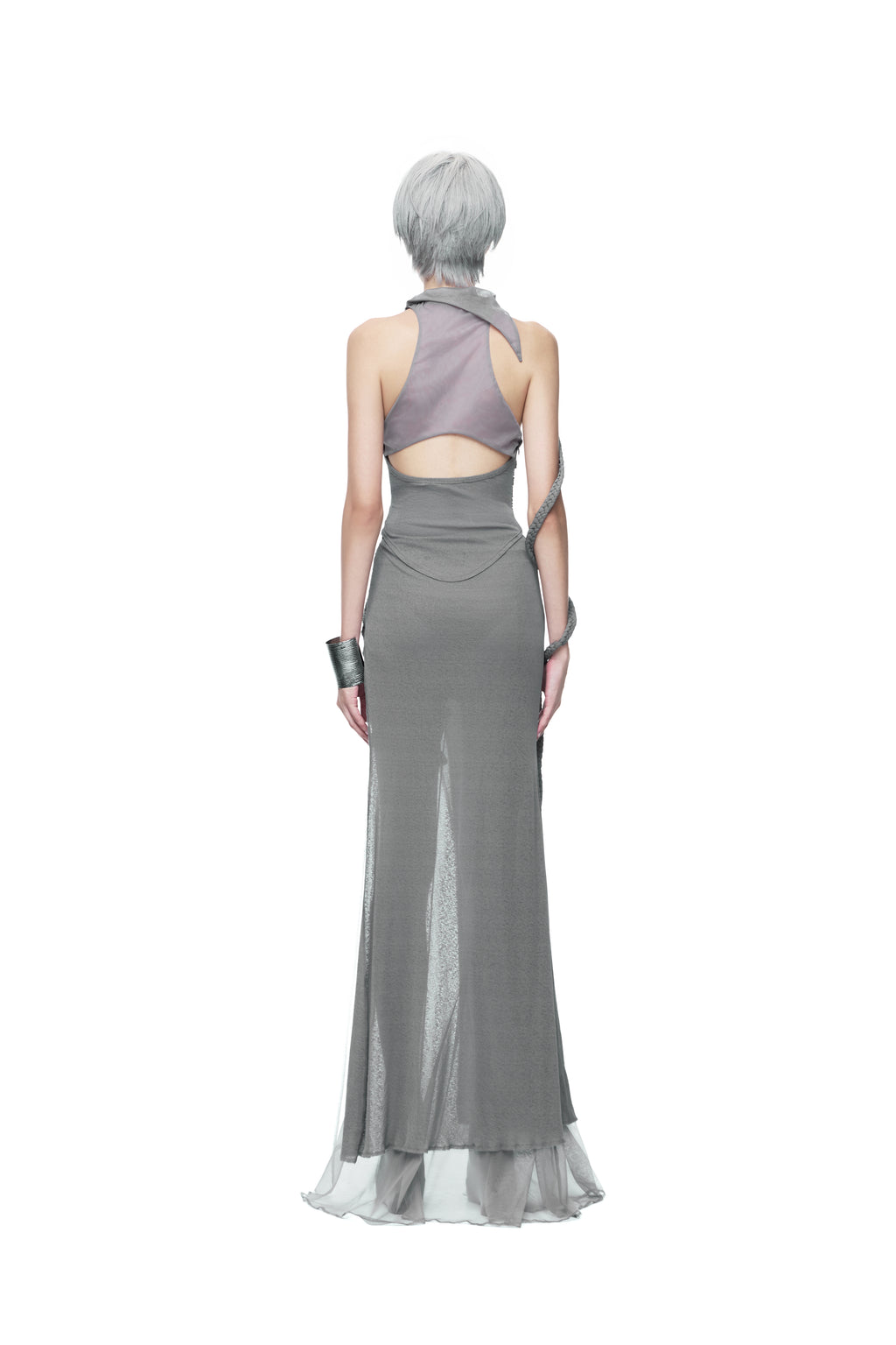 ZD - ASHBRAID TOP (GREY/BLACK)