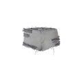 ZD - RAW RUFFLE SHORTS (GREY/BLACK)