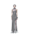 ZD - ASHBRAID TOP (GREY/BLACK)